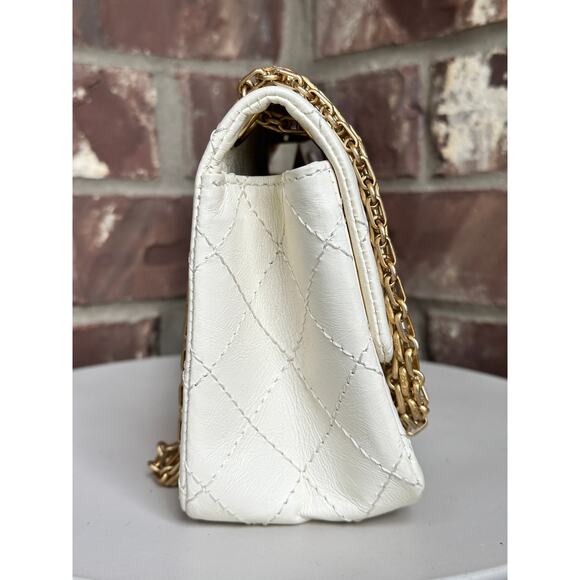 Chanel Reissue 2.55 Flap Bag Quilted Aged Calfskin Mini 80043 - Picture 4 of 16